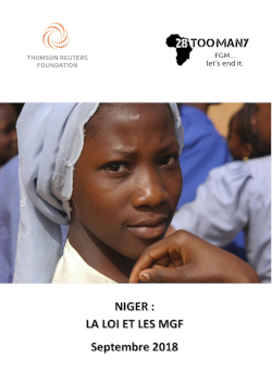 Niger: The Law and FGM/C (2018, French)